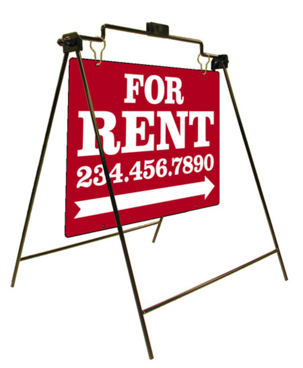 For Rent Swing A-Frame Unit, 18h x 24w, Steel